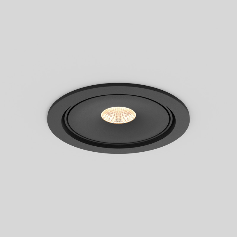 Встраиваемый светильник 12*12*4,5 см, LED, 9W, Maytoni Technical Move DL060-9W3-4-6K-B черный