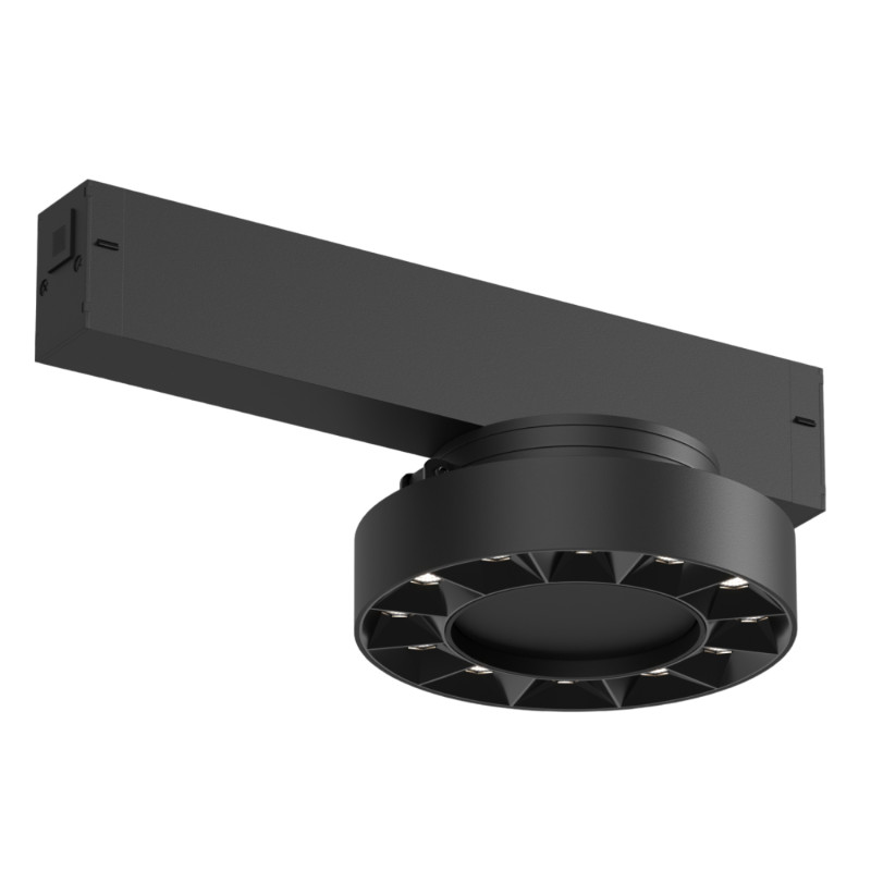 Светильник на шине 2,4*10*9 см, LED * 12W, 3000-6500К, Denkirs Smart Grill DK8030-BK, черный