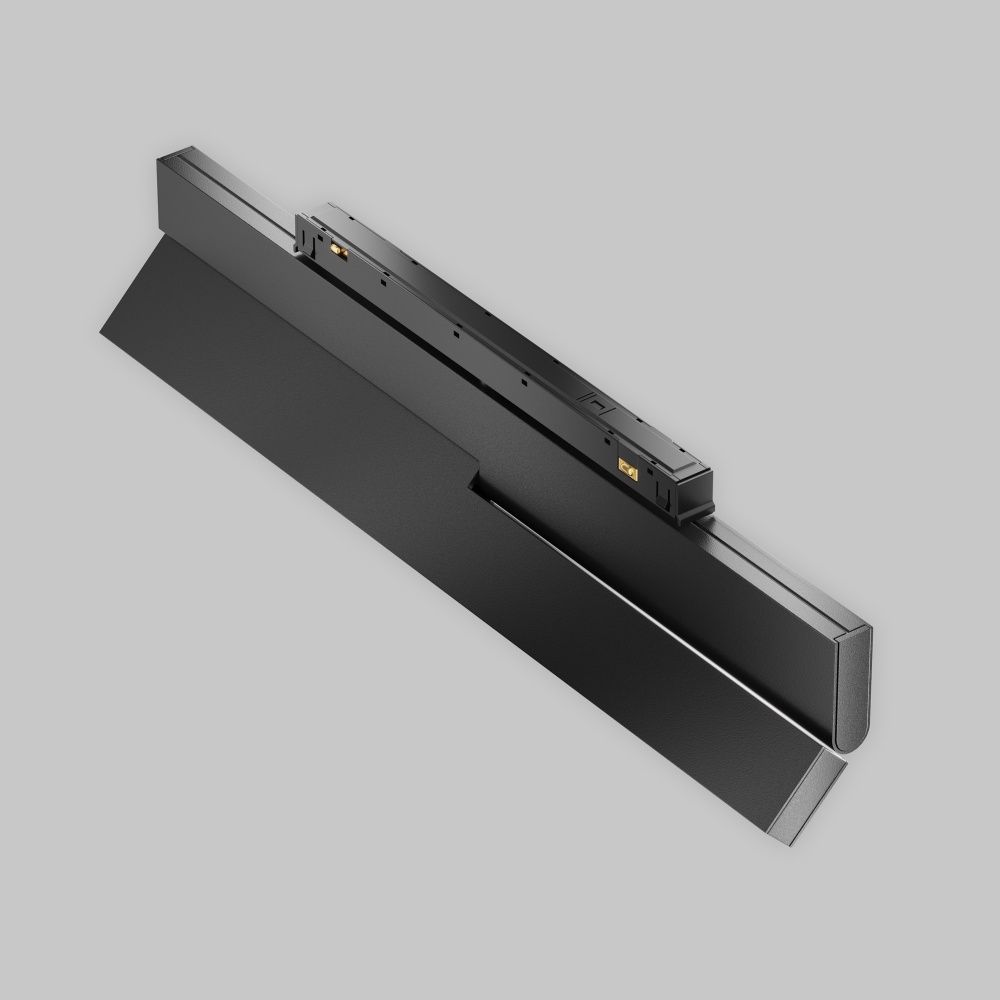 Трековый светильник Points Rot Exility X 3000K 12Вт 40° 28*1*-6 см, *LED*12W, 1200K, Maytoni Technical  TR242-2-12W3K-B, Черный