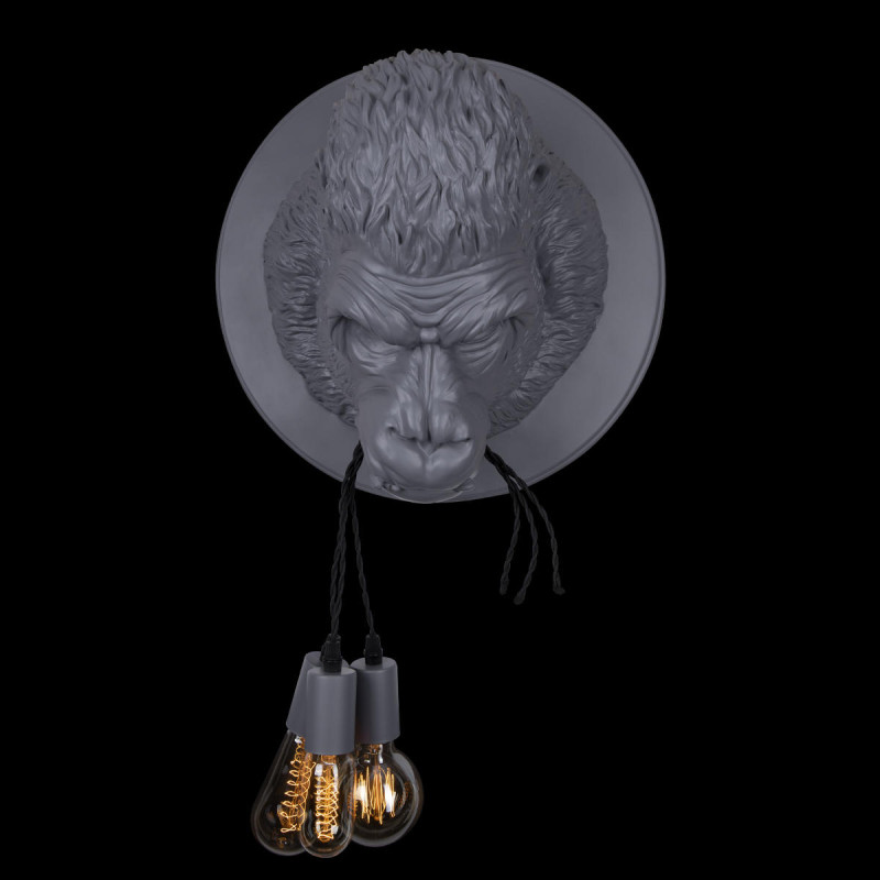 Светильник *41 см, 3*E27*W, Loft It 10178 Grey Gorilla, Серый