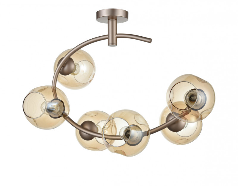 Потолочный светильник 36*63*50 см, 6*E27 шампань Vele Luce Astoria VL5004P62
