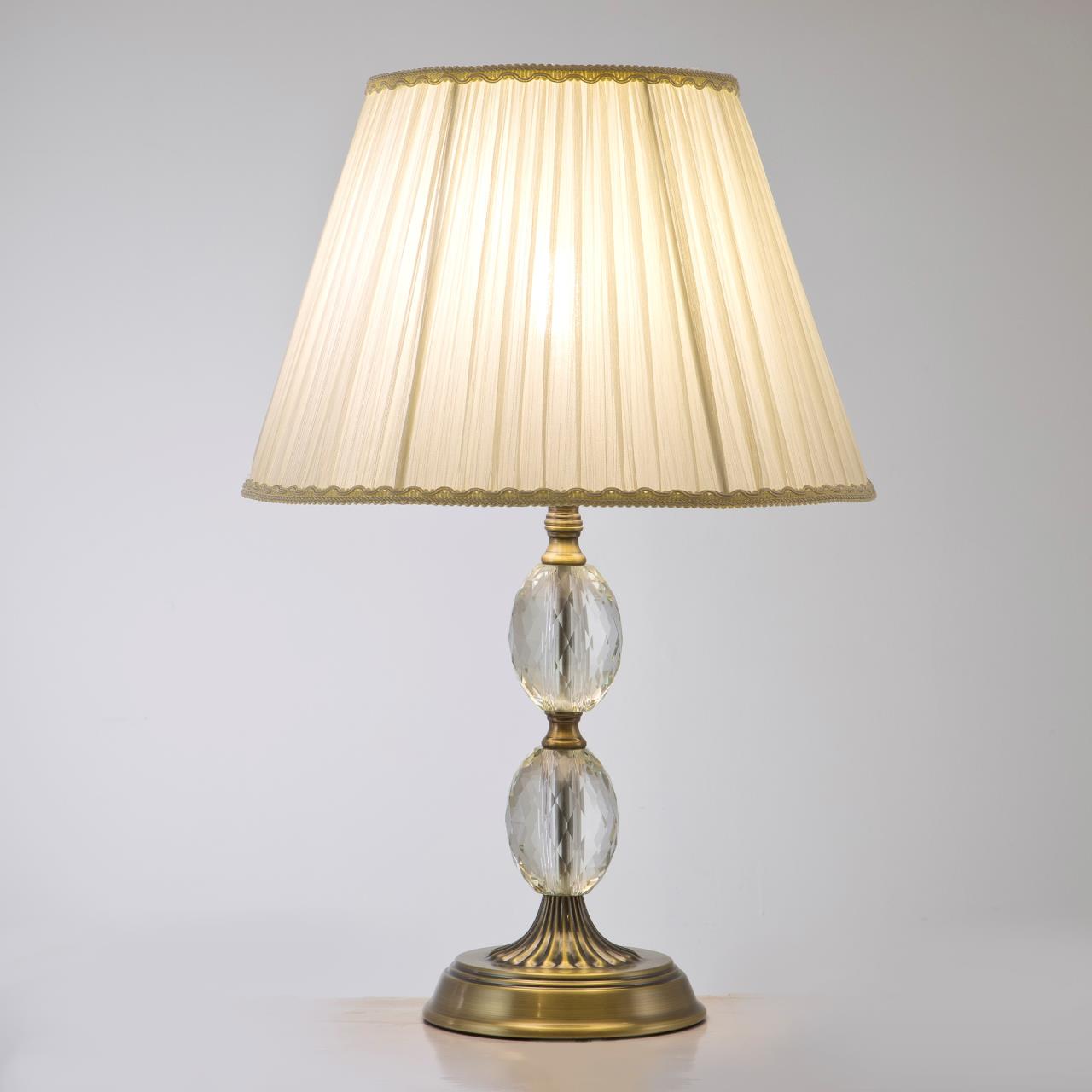 Настольный светильник *33*51 см, Е27 60W, 3300 / 5000К, Бронза LED4U L9928 AB