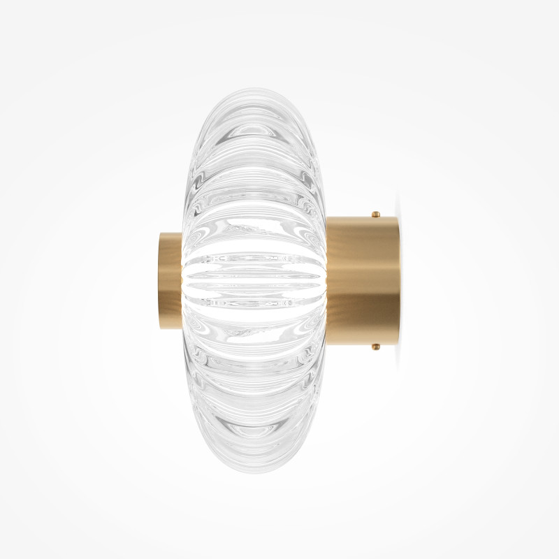 Бра 18*18*18 см, LED, 3W, 3000К, Maytoni Amulet MOD555WL-L3G3K золотой