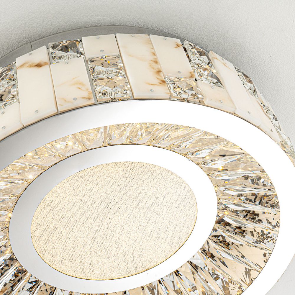 Светильник *40*13,1 см, LED*41W, 3000-6000K, Modelux  ML.2400.400 CR, Хром