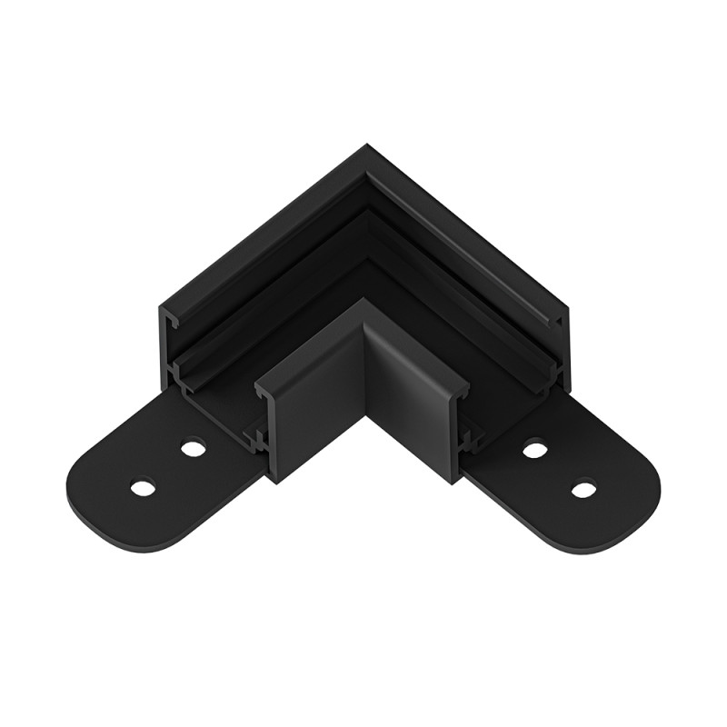Коннектор угловой для шинопровода 5*2,5*5 см, черный Arte Lamp Optima A740606