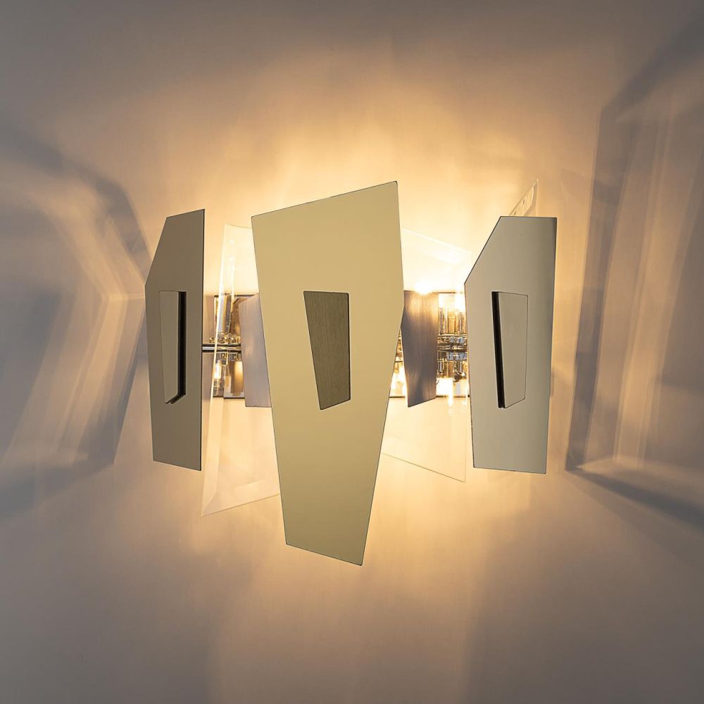 Бра *30*-27 см, 3*G9*28W, Citilux Dart CL231432, Золото