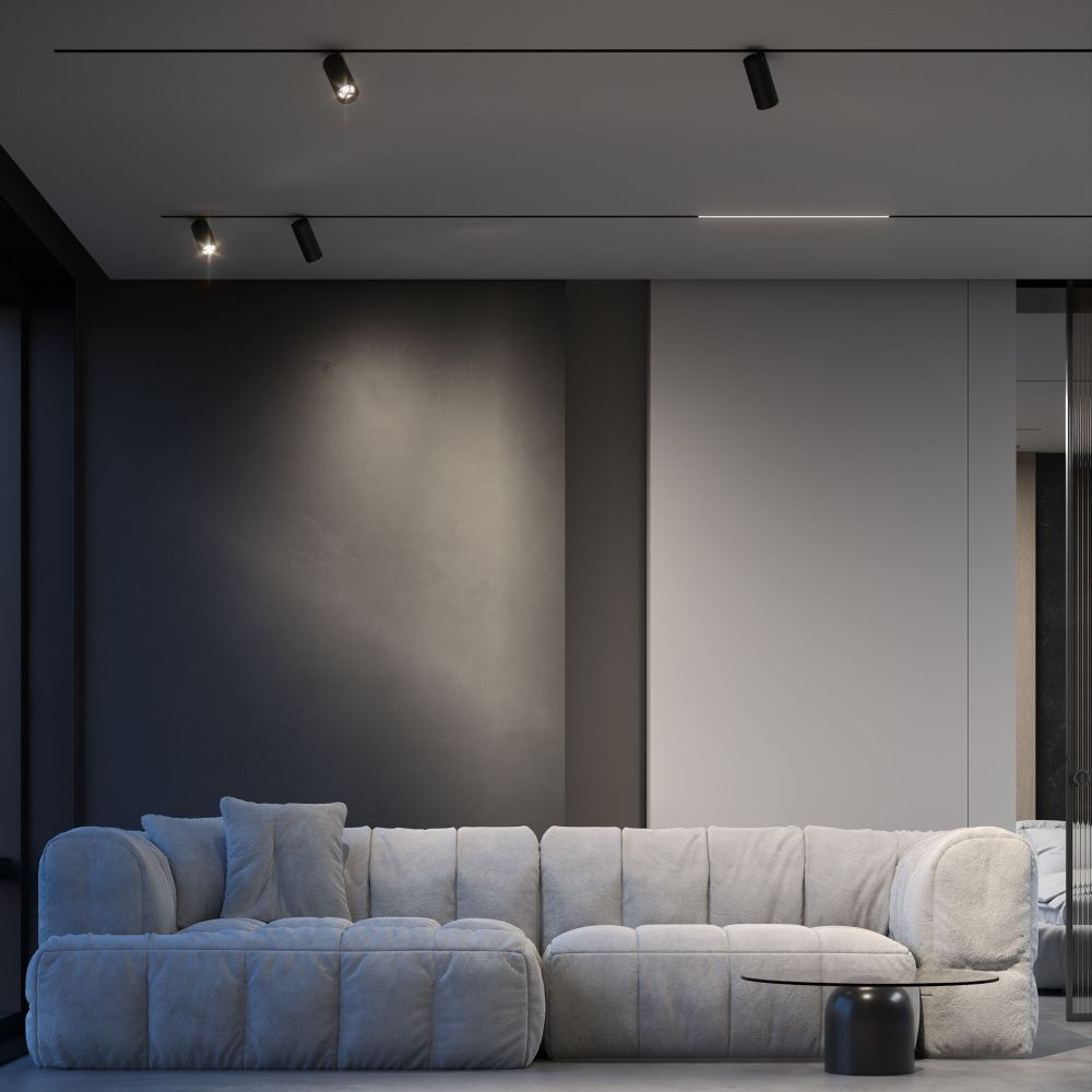 Трековый светильник магнитный 12*6*19 см, LED, 13W, 4000K, Elektrostandard Slim Magnetic 85524/01, черный
