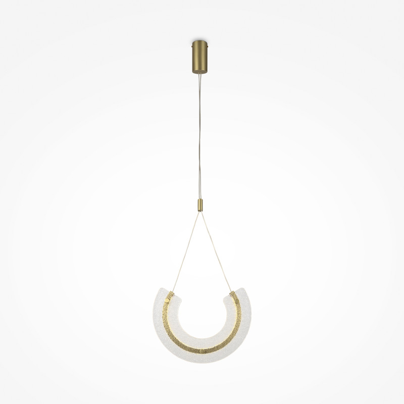 Подвесной светильник 32*6*186,5 см, LED, 18W, 3000К, Maytoni Maya P091PL-L18G3K1 золотой