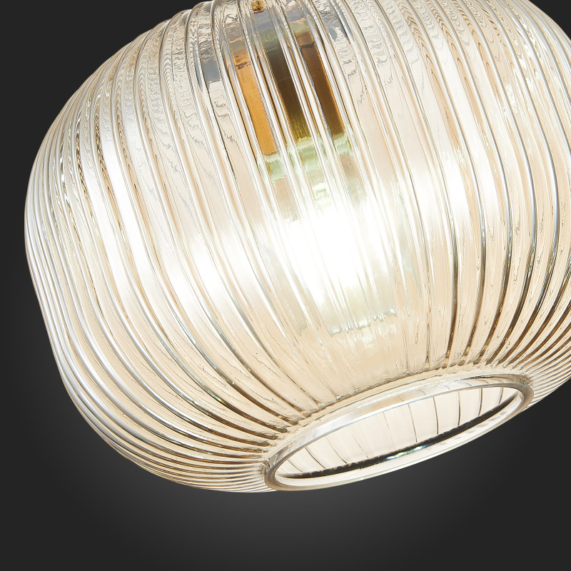 Подвес 25 см, 60W, ST LUCE GRAN SL1154.313.01 Латунь