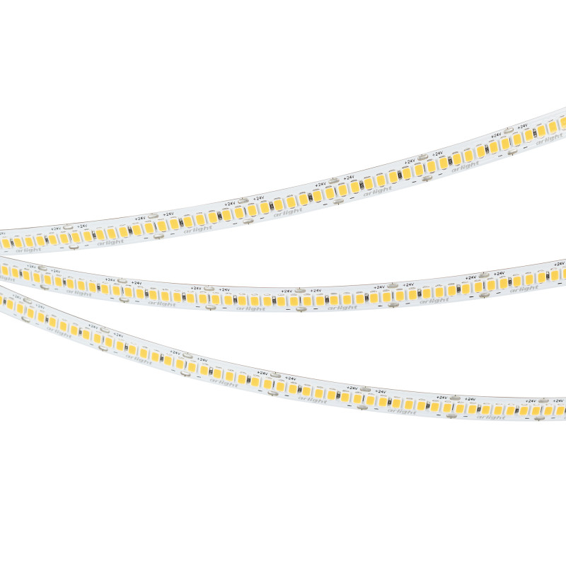 Лента RT-A280-8mm 24V Warm3500 (10 W/m, IP20, 5m), Arlight 045567. Цена указана за 5 метров. Продается кратно 5 метрам.