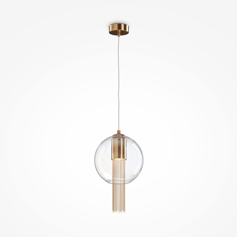 Светильник 20 см, Maytoni Flusso P095PL-01BZ, бронза