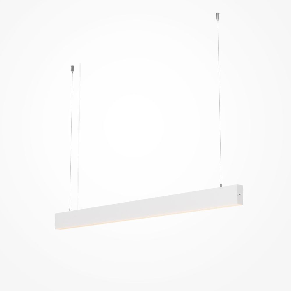 Подвесной светильник 3*158 см, *LED*36W, K, Maytoni BASIS P070PL-2.7-3-4K-W, Белый