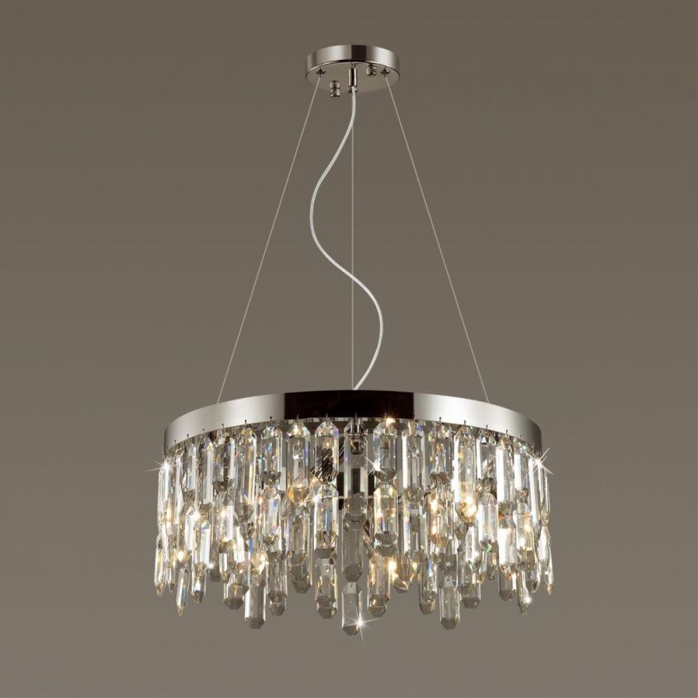 Подвесной светильник Диаметр 51 см Odeon Light Dakisa 4985/6 Хром