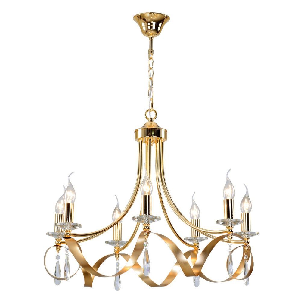 Люстра 65*65*91 см, 7*E14 Gerhort G21061/7GDI, Золото