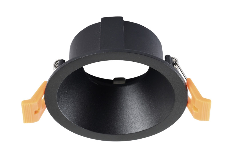 Светильник встроенный 8 см, Crystal Lux CLT 006C1 BL Черный
