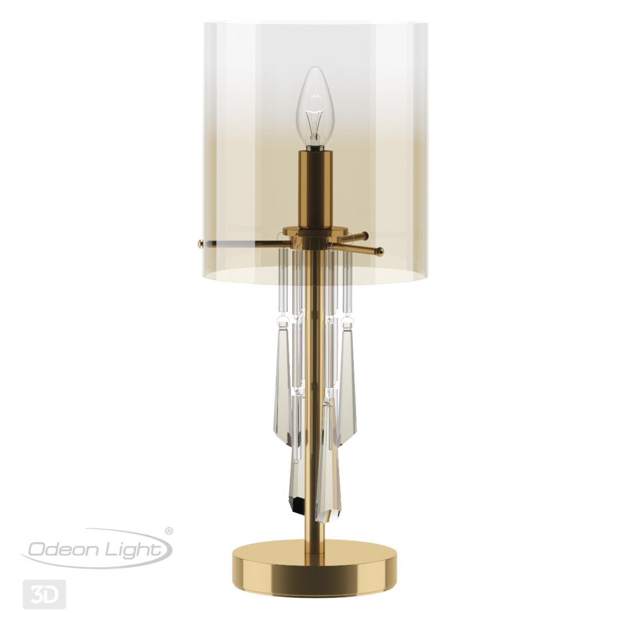 Светильник 45 см, Odeon Light Nicole 4886/1T, бронза