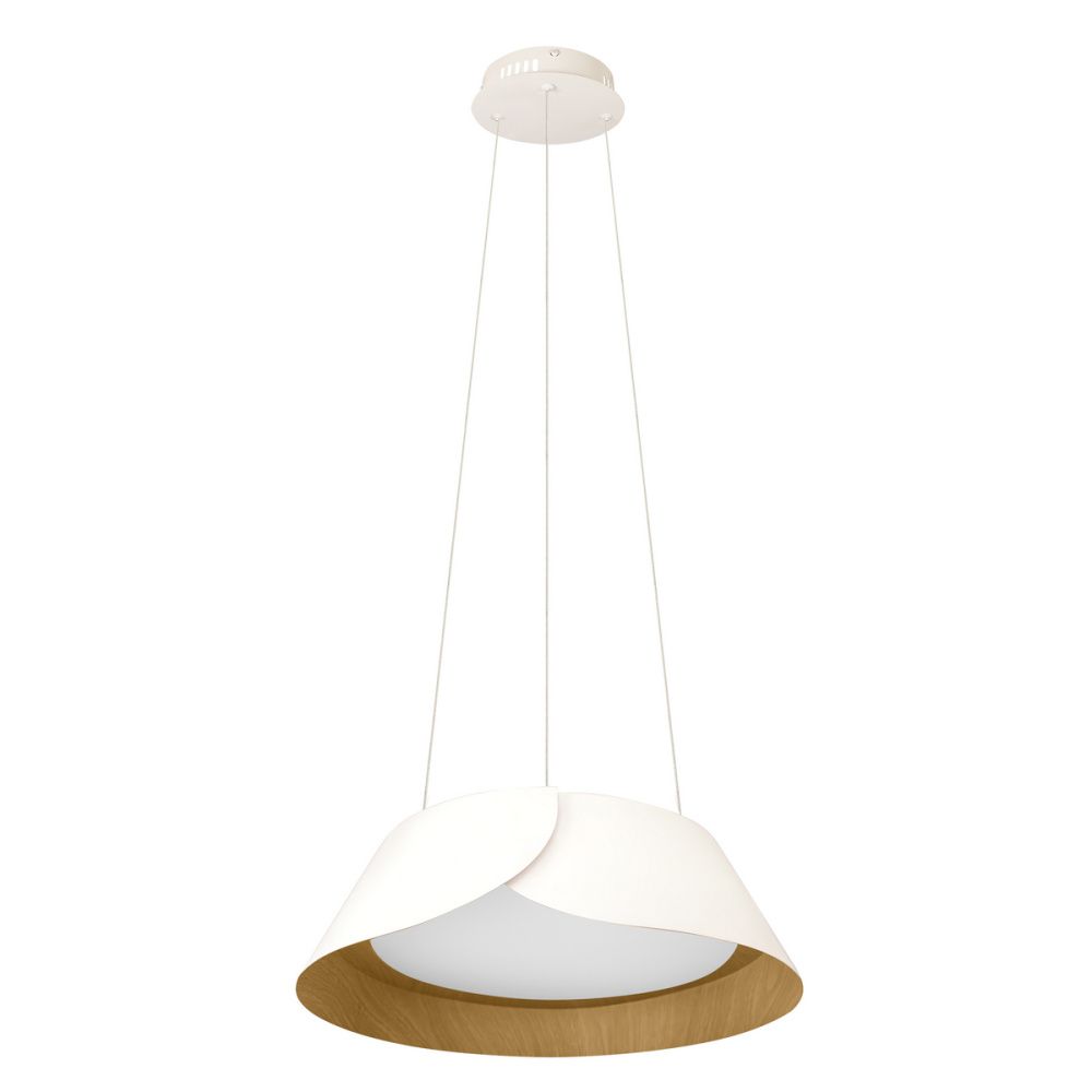 Подвесной светильник 50 см, 38W, 4000K, Loft IT Lane 10370P White, белый