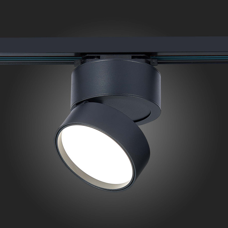 Трековый светильник 10 см, 14W, 4000K ST LUCE ST651.446.14 Черный