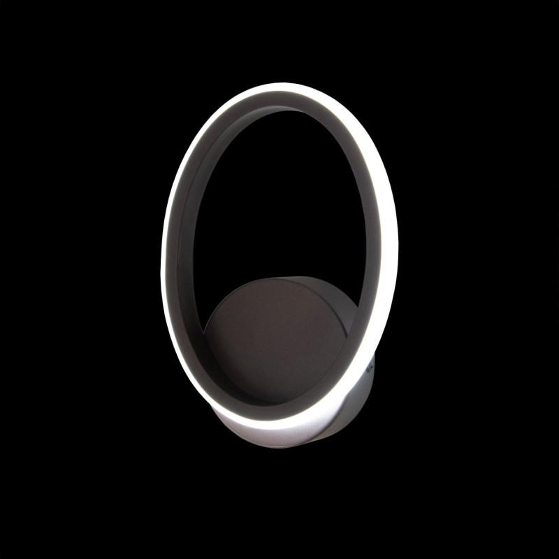 Бра 6*15 см, 12W, 3000-6000K Citilux Сезар CL233B315, черный, 3000-5000 К