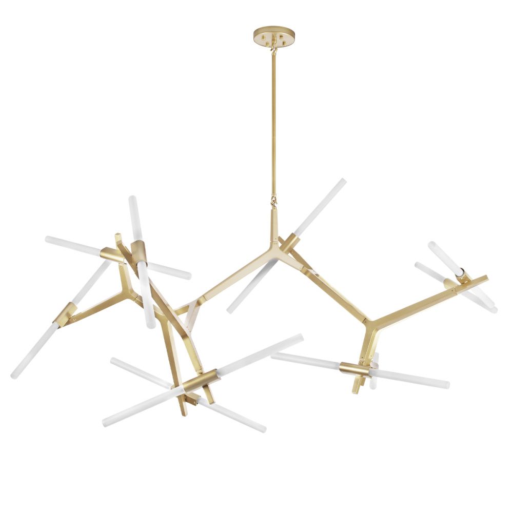 Подвесная люстра 200 см, Loft IT Agnes 10399/20 GD, золото