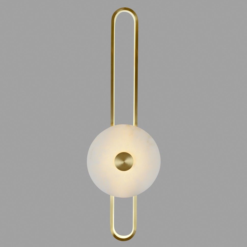 Бра 20-60 см, 1*LED*28W, K, Belfast Ravenhill 2276 28W 60 BR MB, Латунь