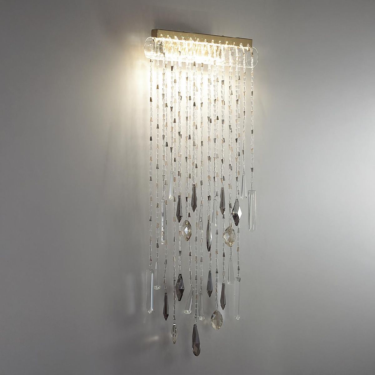 Настенный светильник 28*74 см, 10W, 3000K, Odeon Light Hall Afina 5420/10WL, бронза