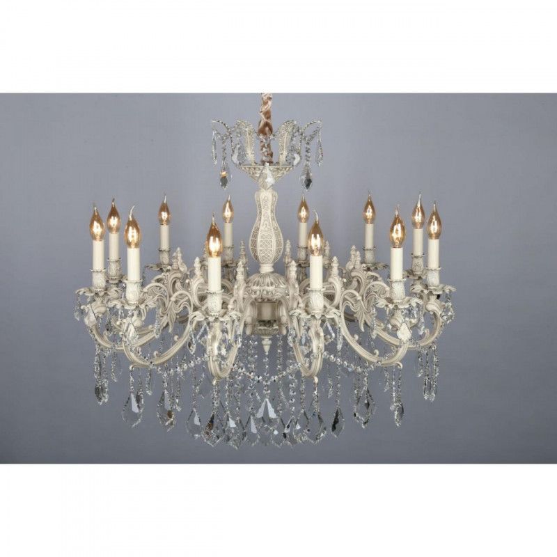 Подвесная люстра 90*77-77 см, 12*E14, 40W, Omnilux Omnilux 744 OML-74403-12, бежевый