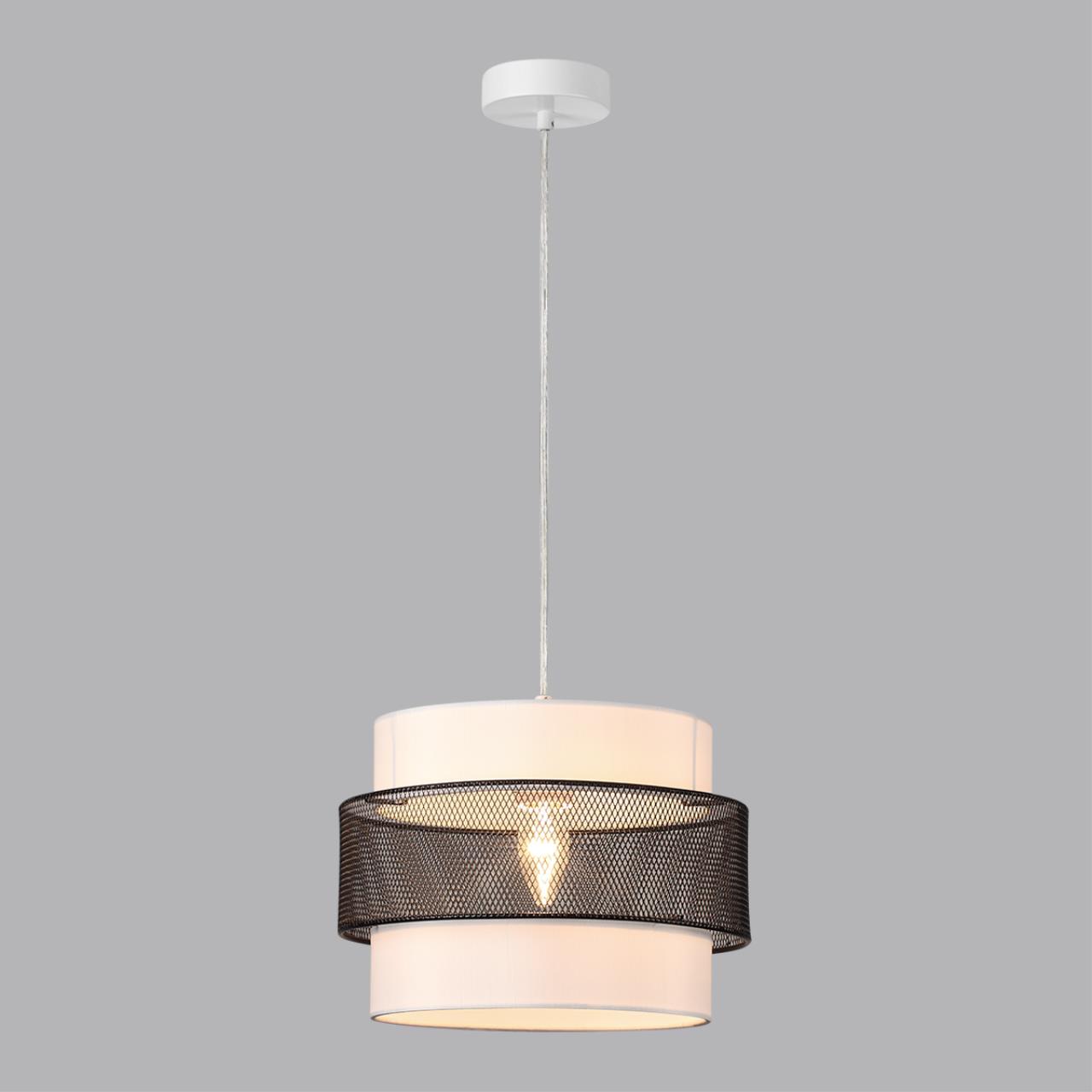 Подвесной светильник 28*175 см, 1*E27 Lumion ANIMAISA 8002/1A черный, белый