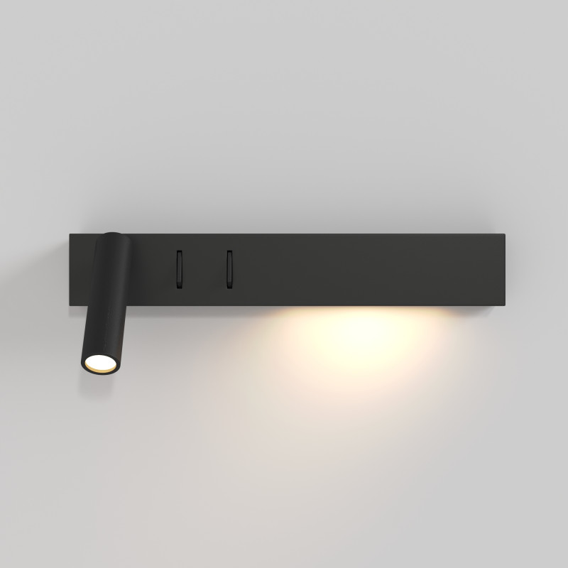 Бра Maytoni Comodo C031WL-L8B3K, 8W LED, 3000K, черный