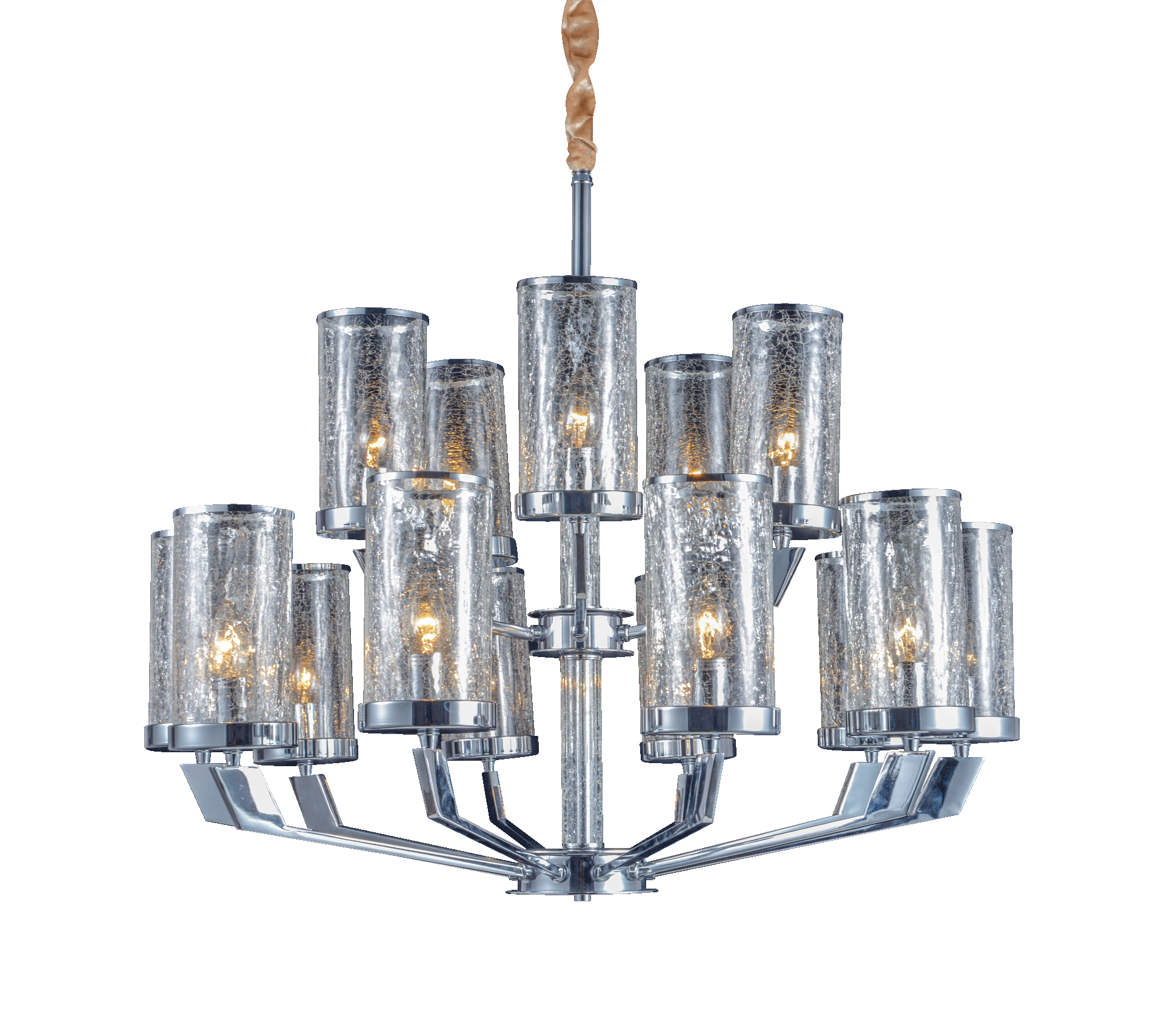 Люстра 810*720, 15*E14, 40W NewRgy Модерн 1989R/10+5 CHR, Хром