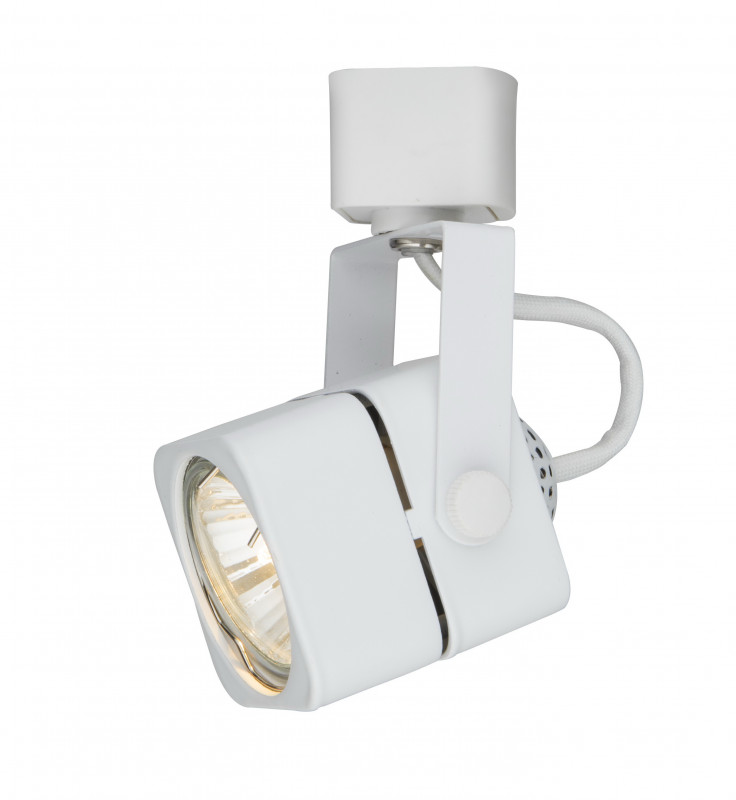 Трековый светильник Arte Lamp Linea A1314PL-1WH, белый, 15x9x6см, GU10, max 50Вт