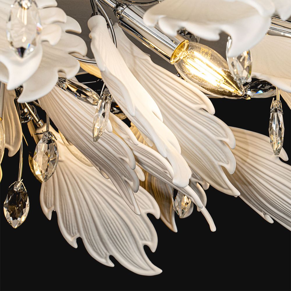 Люстра 85*35 см, 13*Е14*40W, Modelux  ML.6869.850 CR, Хром