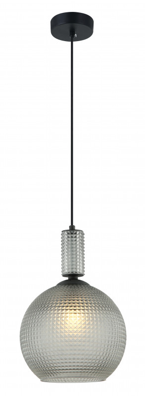 Подвесной светильник Stilfort Coloure 2128/06/01P, диаметр 25 см, черный