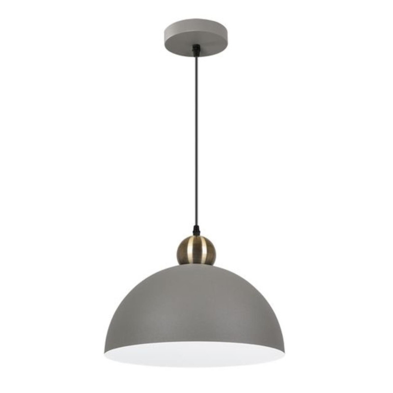 Светильник подвесной 35*25 см, 1*E27 ARTE Lamp RECINTO A7053SP-1GY серый