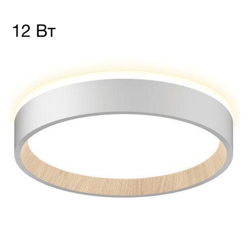 Светильник 18W, 15W, 3000-5500K, Citilux ETALON CL750180 LED, белый-дерево