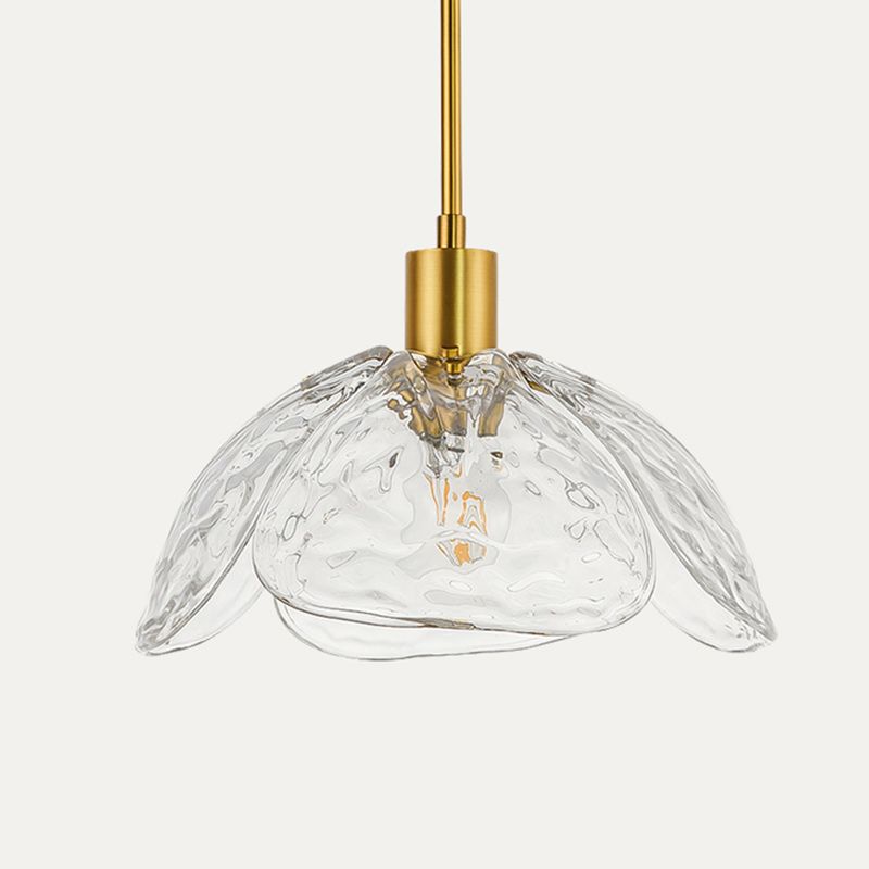 Подвесной светильник FLEUR A Прозрачный 28*38*38 см, 1*E27*60W, ImperiumLoft FLEUR-A01, Золотистый