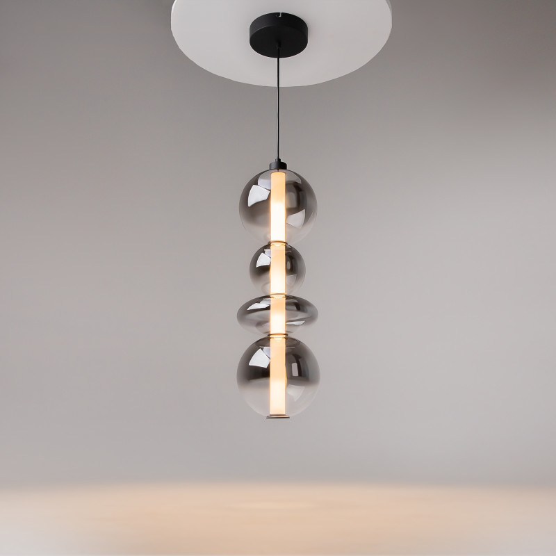 Подвесной светильник 20*20*387 см, LED, 36W, 3000К, Maytoni Futuro MOD307PL-L36B3K черный