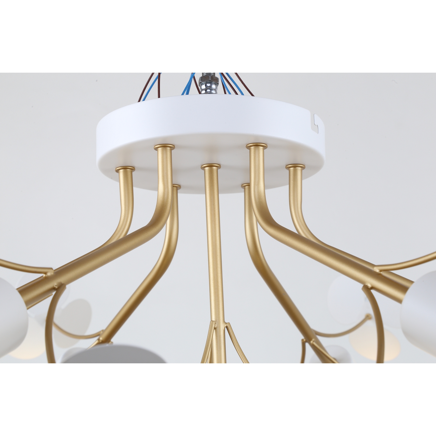 Люстра F-Promo Lassie 4081-7P, D670*H270, золотой, белый