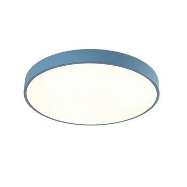 Потолочный светильник Arte Lamp A2661PL-1AZ, белый-голубой, диаметр 50 см, 2700К