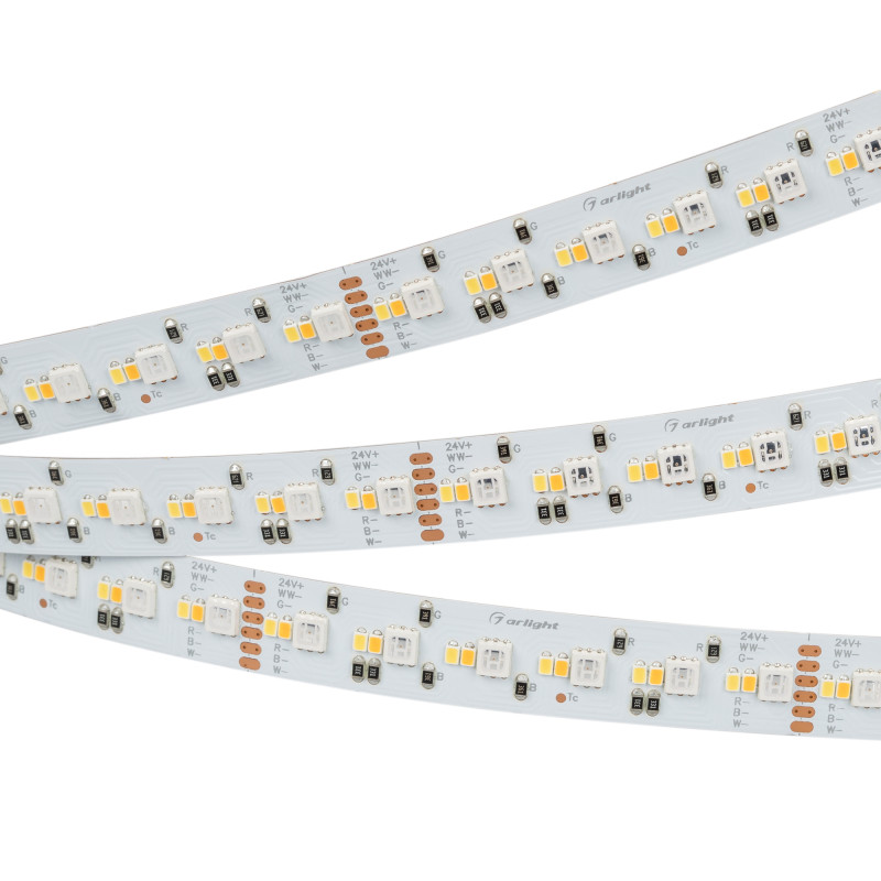 Лента RT-GM288-12mm 24V RGBW-MIX (19.2 W/m, IP20, 3838/2216, 5m) (Arlight, Открытый) 028258(2). Цена указана за 5 метров. Продается кратно 5 метрам.