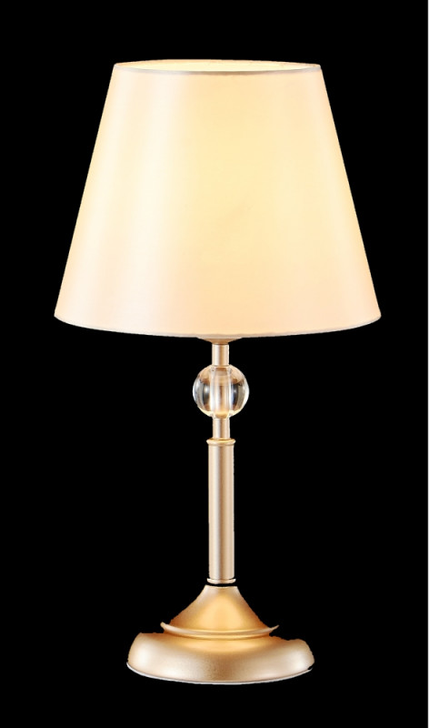Настольная лампа 22 см, Crystal Lux FLAVIO LG1 GOLD Золотой