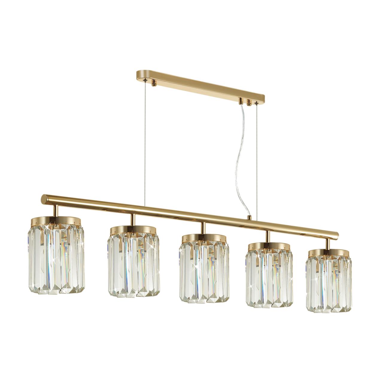 Подвесная люстра 110 см  Odeon Light Vassa 4987/5 Золото