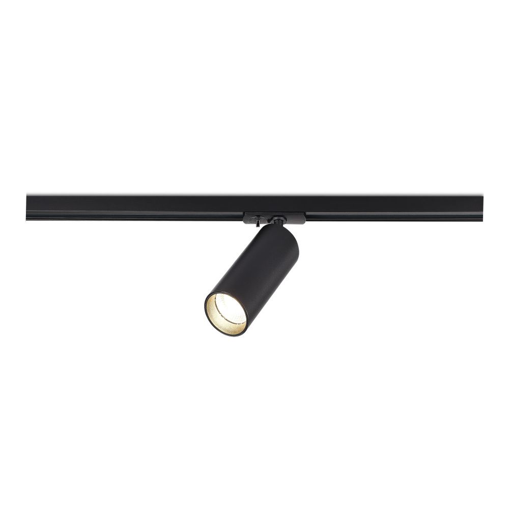 Светильник Черный LED 1*10W 3000K 900Lm Ra>90 24 IP20 DxH- 220V St Luce Base ST382.436.10