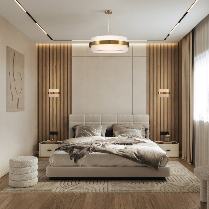 Бра 13*9*31 см, 1*E14, 3W, 3000К, Freya Bride FR5367WL-L40BS латунный