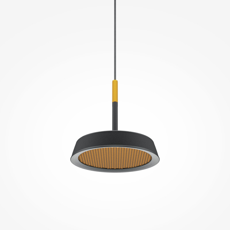 Подвесной светильник 15,3*327 см, LED, 12W, 3000К, Maytoni El MOD041PL-L15GB3K черный