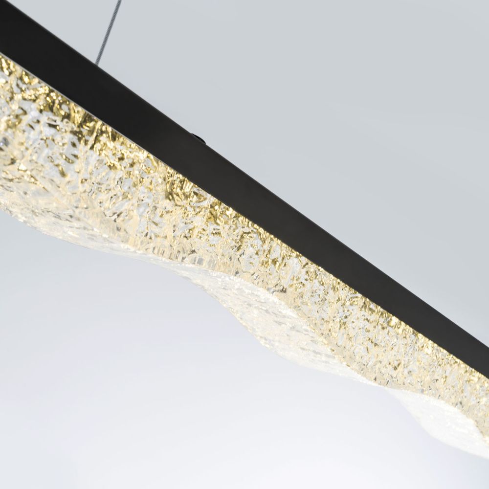 Подвесной светильник 98,5*12/110 см, LED 100W 2700-6500К  MODESTYLE MS.9010.1000 BK черный