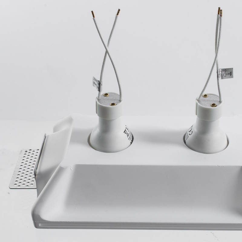 Светильник встраиваемый гипс Arte-Lamp INVISIBLE A9214PL-2WH,белый
