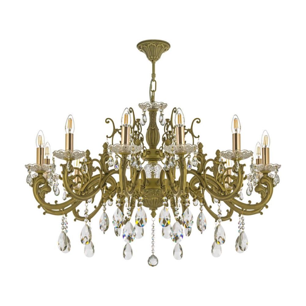 Люстра *99*68 см, 12*E14*40W, Dio D`arte Colzano Beige Colzano E 1.1.12.600 W, Бежевый