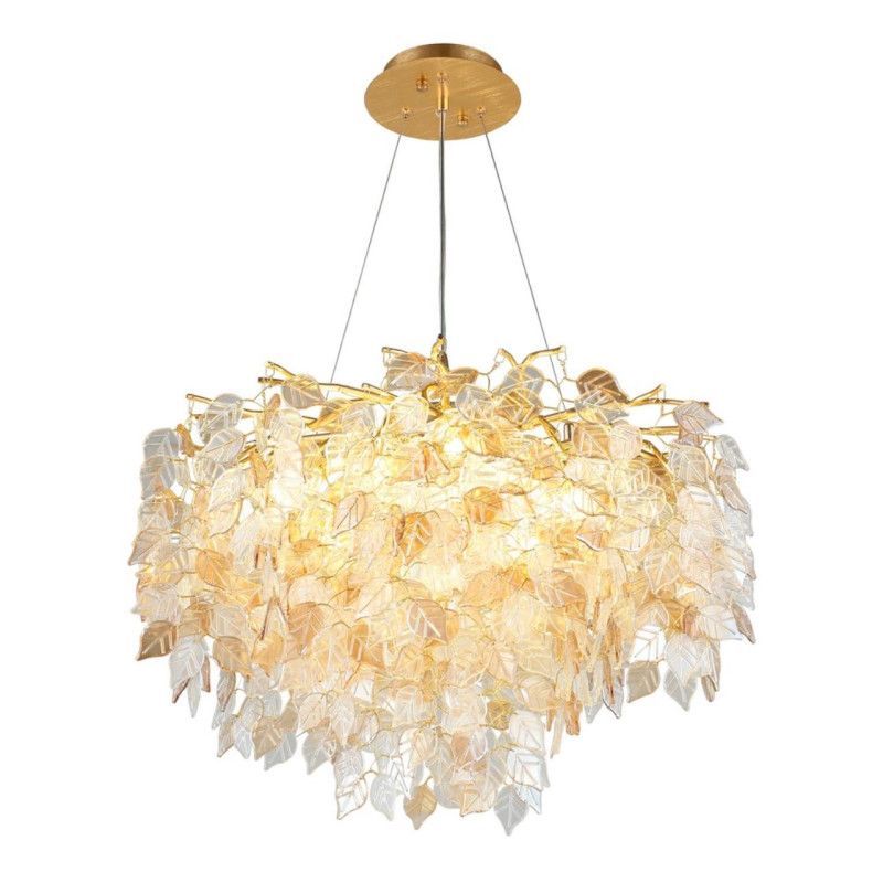 Подвесная люстра 60*80-190 см, 10*G9, 5W, Aployt Rochell APL.850.03.10, золотой