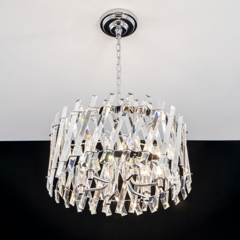 Люстра 47*110 см, 6*E14, Хром Citilux Ингвар CL334261